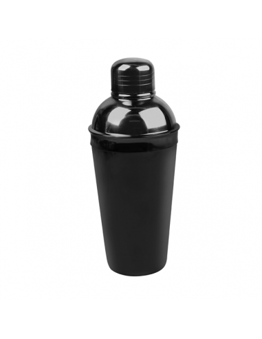 Shaker Cobbler Noir - 500 ml - Ø 8,8x21,5 cm