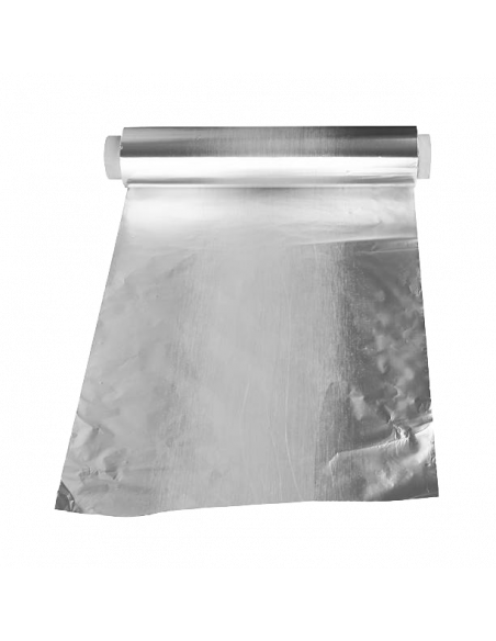 Papier aluminium alimentaire rouleau 0,33x200m en boîte distributrice -  RETIF