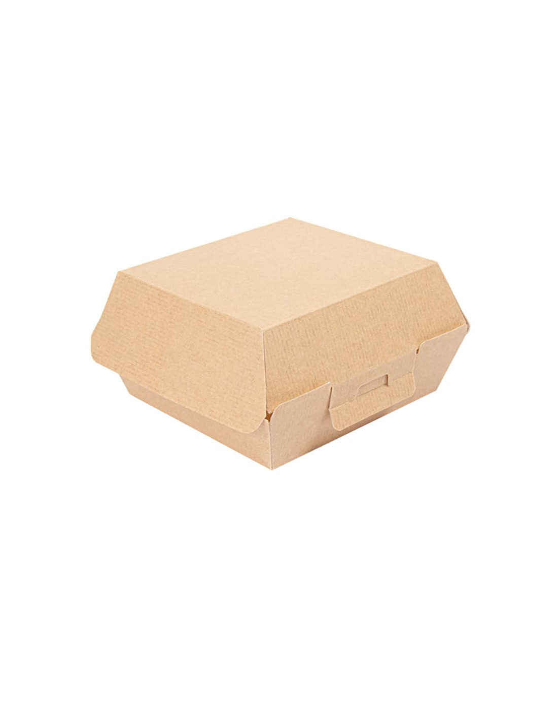 Boite burger en kraft 14x12,5x5,5 cm - Achat / Vente discount | WE Packing