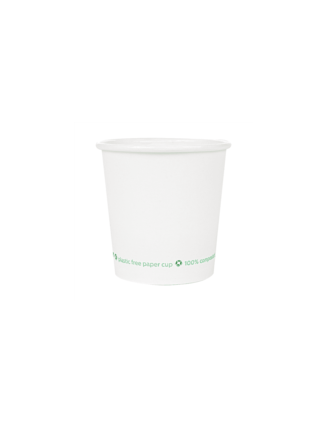 Gobelets jetables recyclables pour boissons chaudes de 120 ml