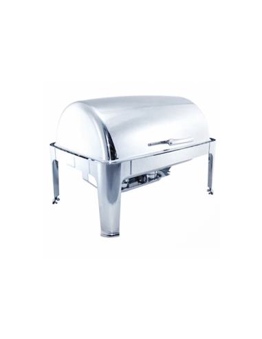Chafing dish couvercle rabattable 9L 64x48