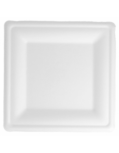 Assiette carrée - 20x20x1,5 cm - par 500 unités