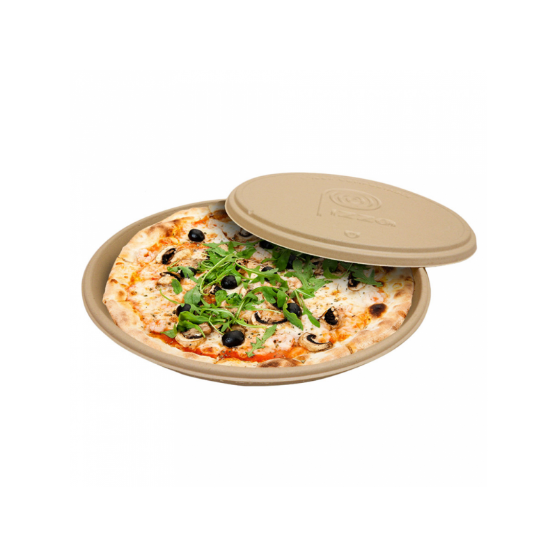 Boite à pizza biodégradable en bagasse - Achat / Vente|We Packing