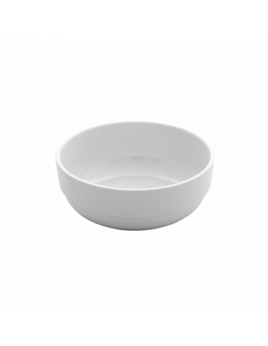 photo d'un petit bol en porcelaine de couleur blanche