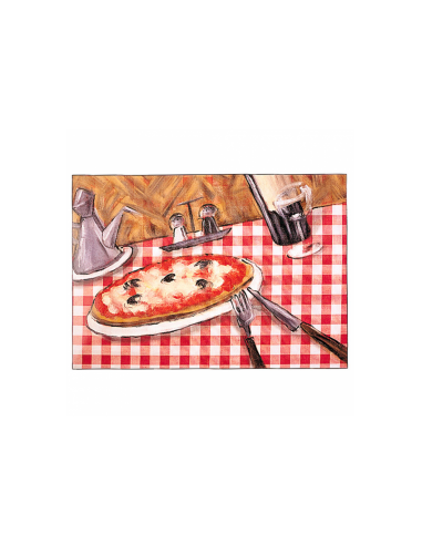 Set de table "Pizza" - 31x43 cm - par 2000 unités