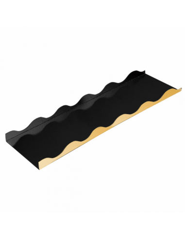 Bases pour gâteau roulé - or/noir - 3 tailles disponibles - par 50 unités