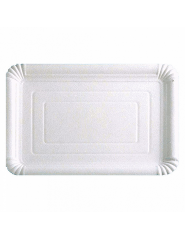 Plateaux pâtisserie Blanc - 40x50 cm - par 25 unités