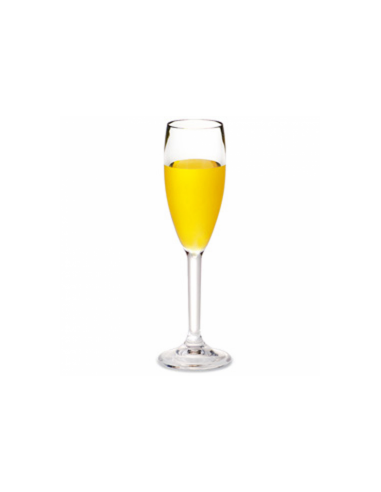 Flûte à champagne transparente en polycarbonate 150 ML Ø 5.2x23 CM