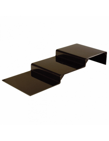 Stand échelonné buffet - noir - 30x75,5x11 cm