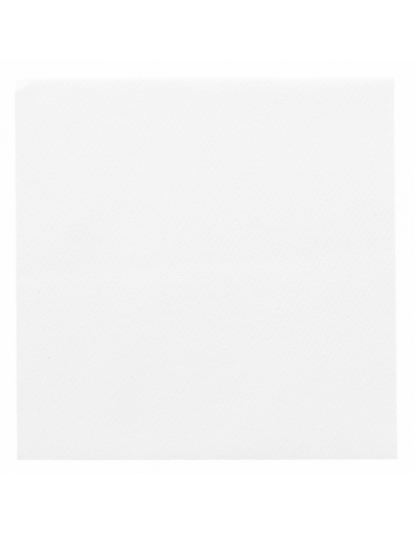Serviettes 1/4 - 45 g/m² - 20x20 cm - blanc - par 3600 unités