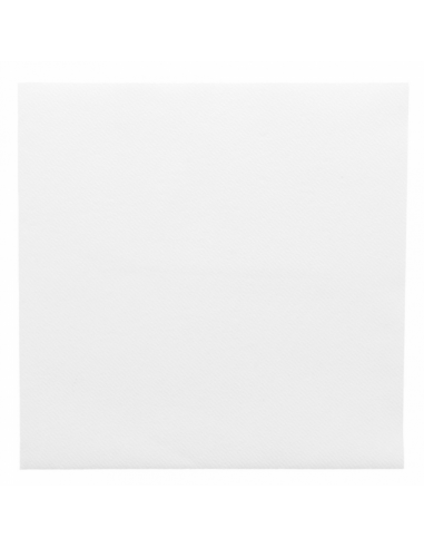 Serviettes 1/4 - 55 g/m² - 40x40 cm - blanc - par 700 unités